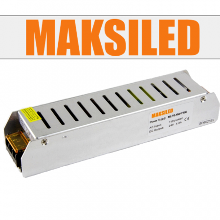 Блок питания MAKSILED 24В для интерьера 100Вт