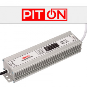 Блок питания PITON в алюминиевом корпусе, IP67, 12V
